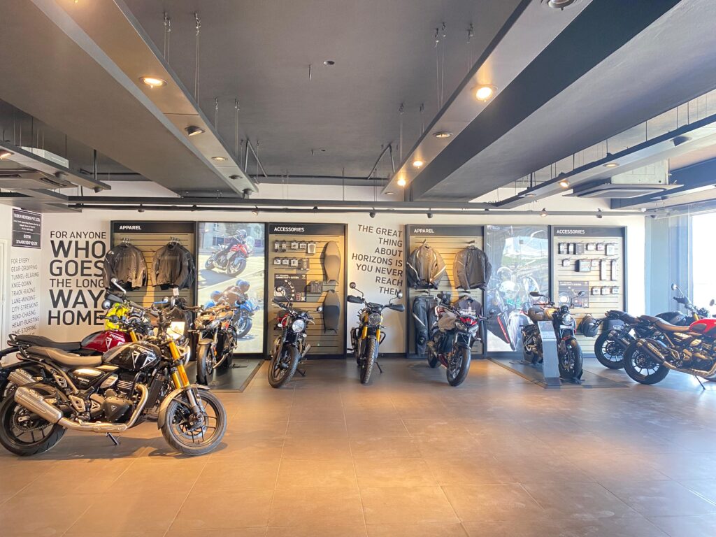 Vijayawada Varun Triumph Showroom