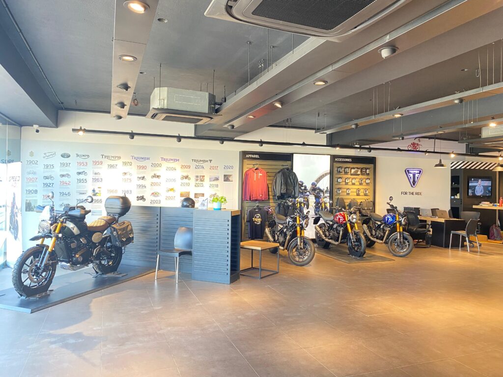 Vijayawada Varun Triumph Showroom