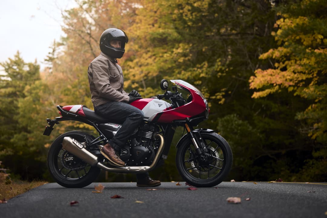Triumph Tracker 400 - rear view